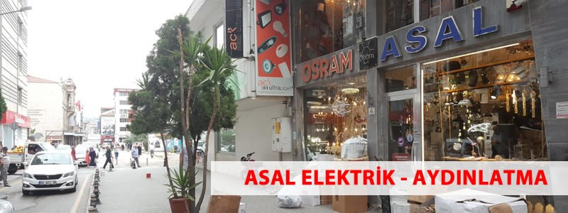 Asal Elektrik - Aydınlatma - Samsun Elektrik - Elektrik Malzemeleri Toptan ve Perakende Satış