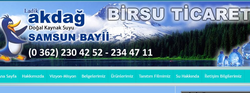 Birsu Ticaret - Akdağ Su Samsun Bayii