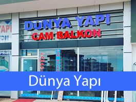 Dünya Yapı - Cam Balkon - Çatı İzolasyon - Samsun Cam Balkon - Samsun Çatı İzolasyon